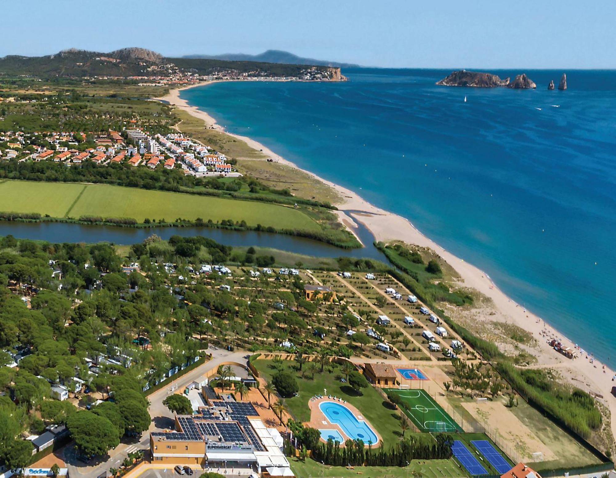 Camping & Bungalows Platja Brava Pals Luaran gambar
